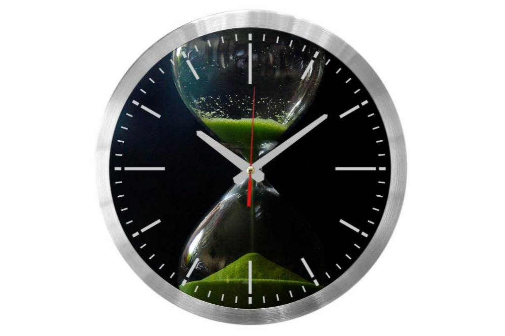 Reloj de pared AluClock (29.5 cm) - Telde