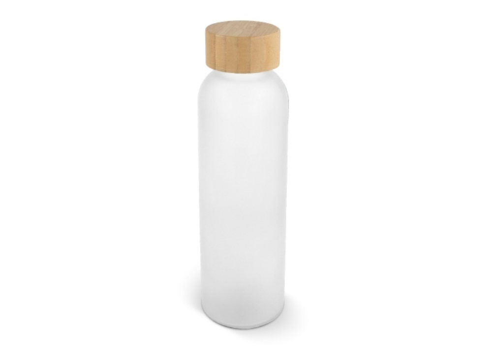 Bottiglia d'acqua in vetro e bambù 500ml - Vicchio