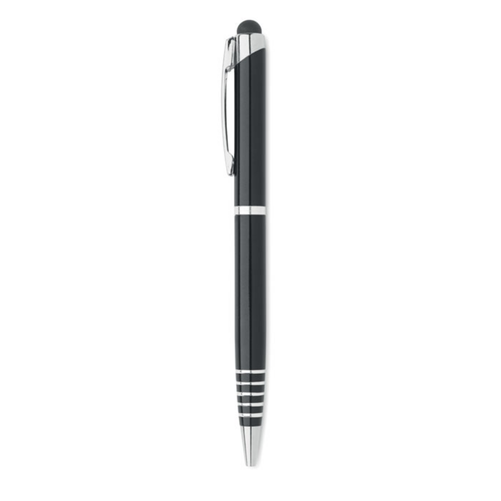A ballpoint pen with a stylus - Barleythorpe