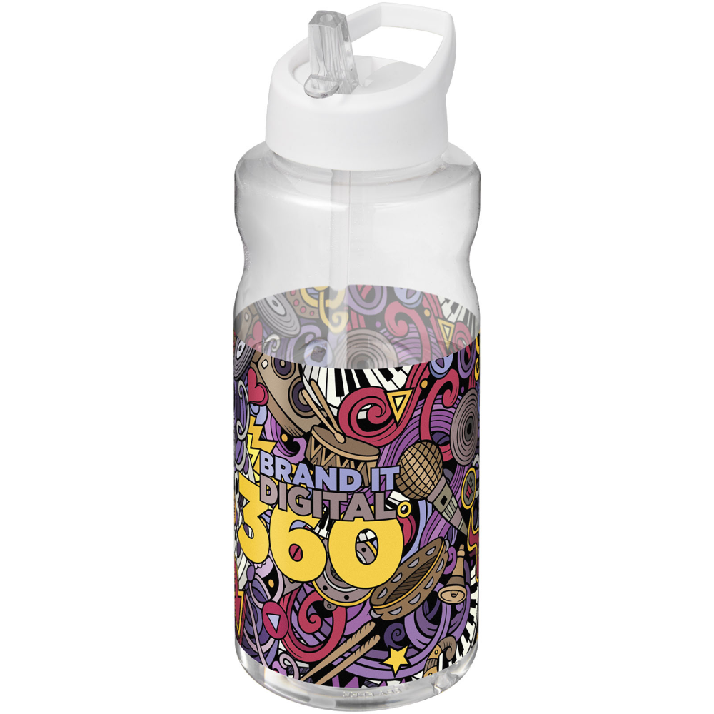 H2O Active® Large Base 1 litre sports bottle with spout lid - Achnashellach