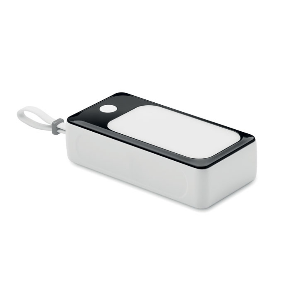A power bank that has a capacity of 10000 mAh and comes with a Chip-On-Board (COB) - Peakirk
