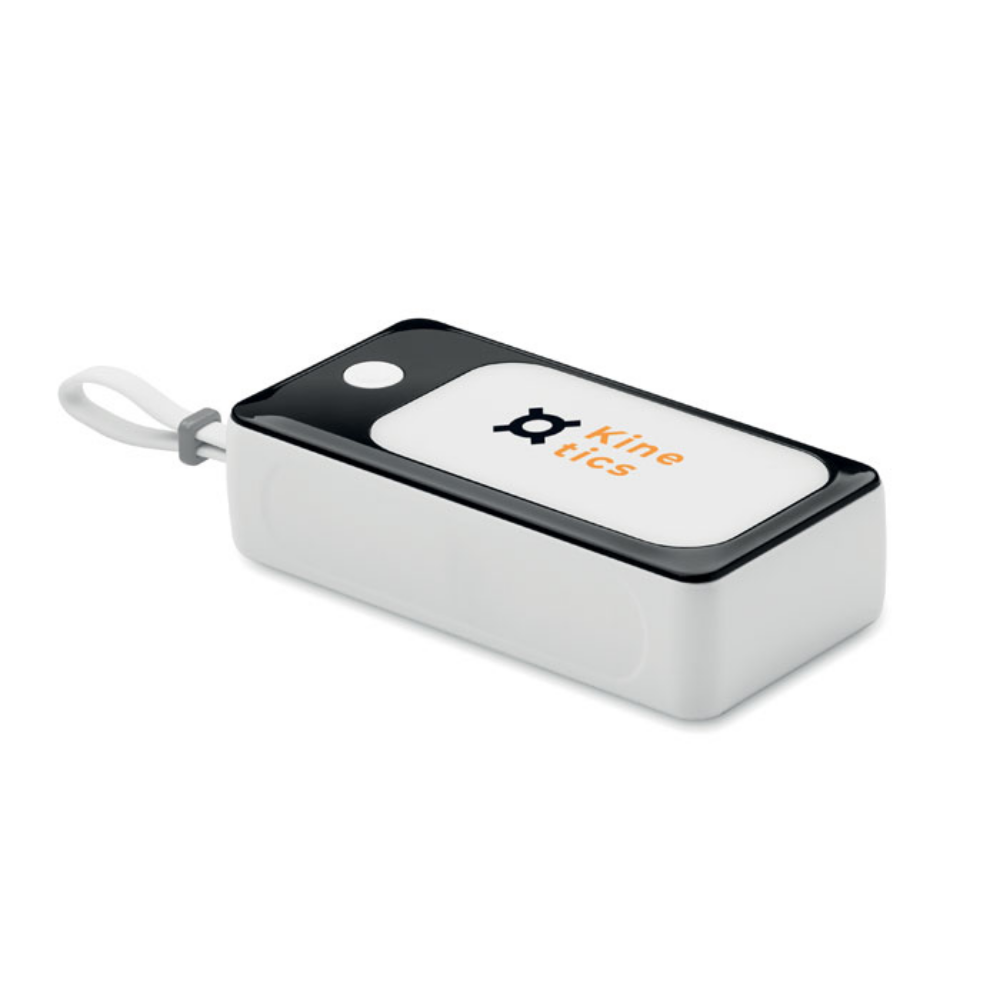 A power bank that has a capacity of 10000 mAh and comes with a Chip-On-Board (COB) - Peakirk