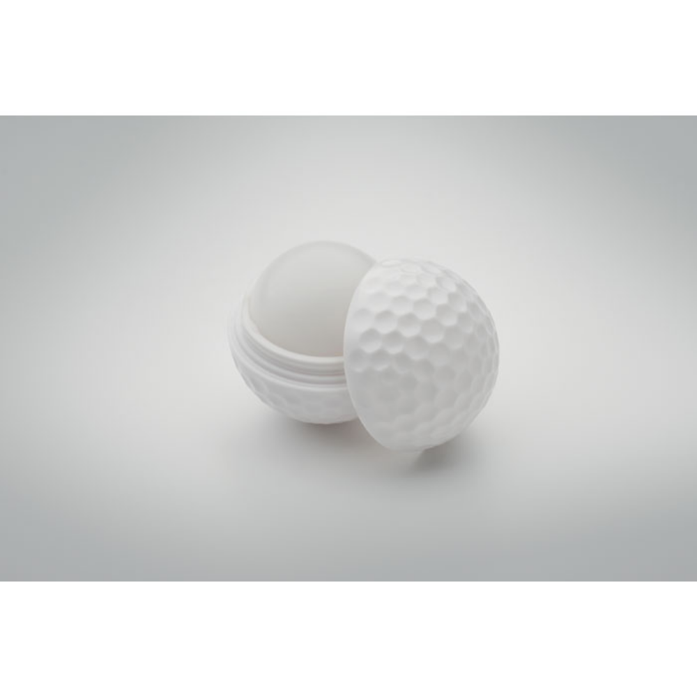 Lip balm in the shape of a golf ball - Godalming