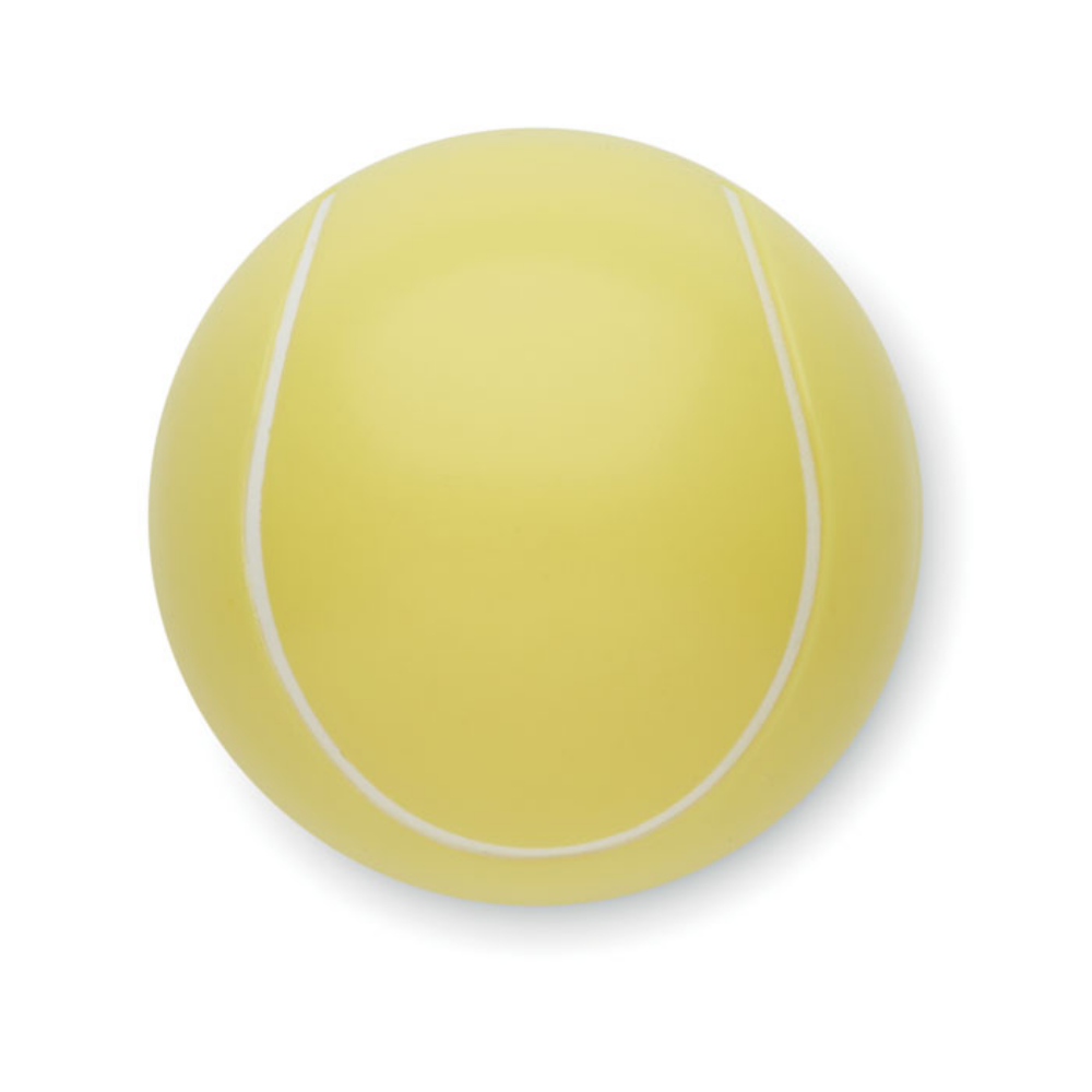 A vanilla-flavoured lip balm contained in a tennis ball-shaped case, which also has an SPF 10 protection. - Rowley Regis