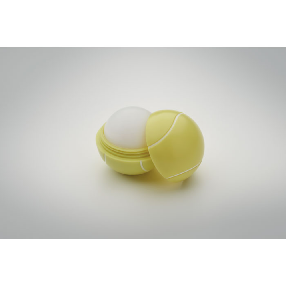 Vanille-Geschmack Lippenbalsam in Tennisball-Form Hülle mit LSF10 - Telgte 