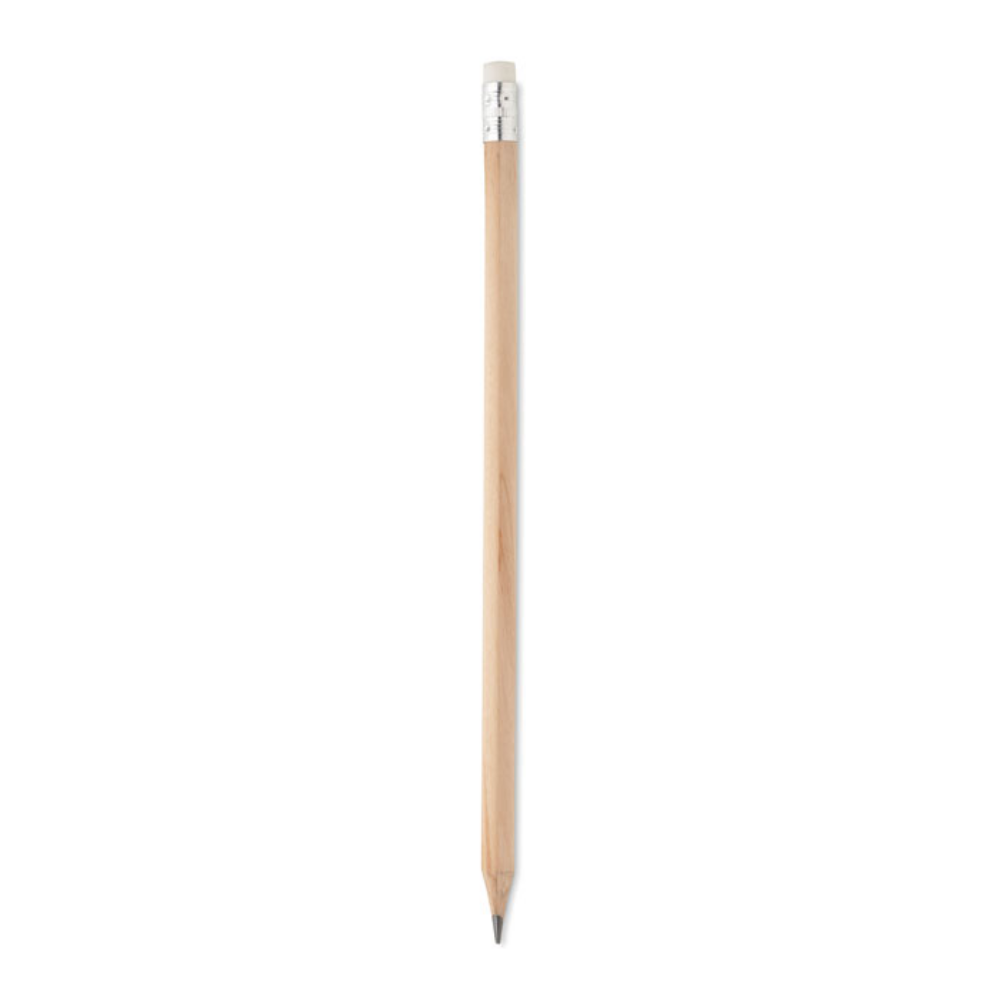 Natürlicher Bleistift mit Radiergummi - Detmold 