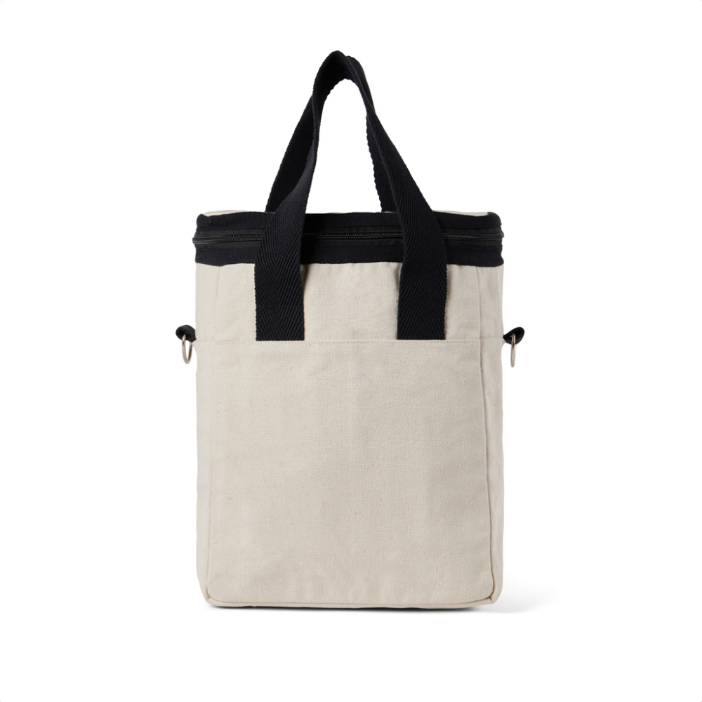 VINGA Volonne AWARE™ recycled canvas cooler tote bag - Biddenden
