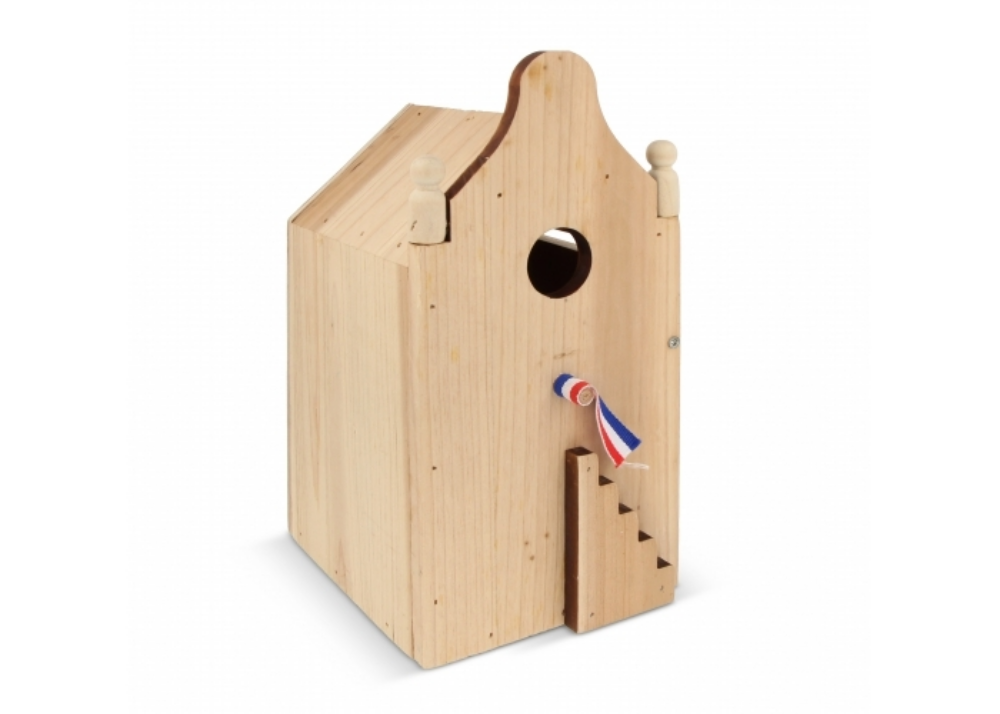 Casetta per uccelli in legno FSC - Lambrugo