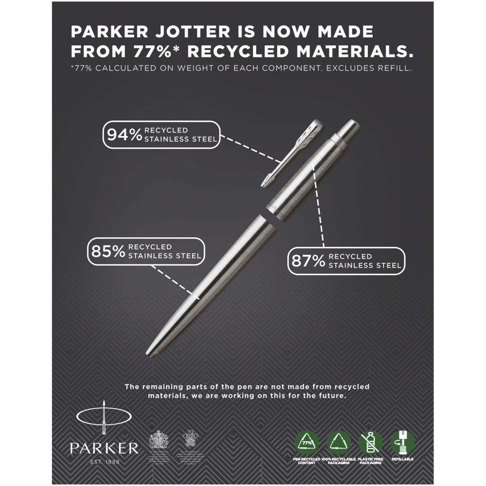 Parker Jotter Stainless Steel balpen