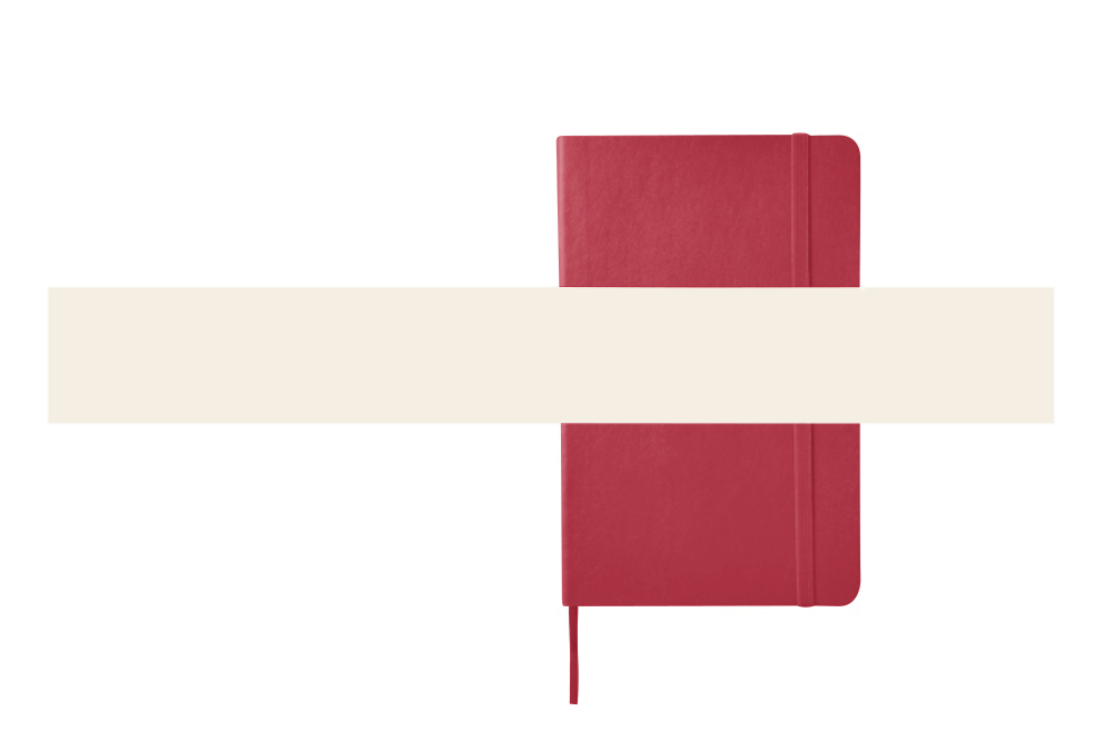 Moleskine XL soft cover notitieboek - stippen