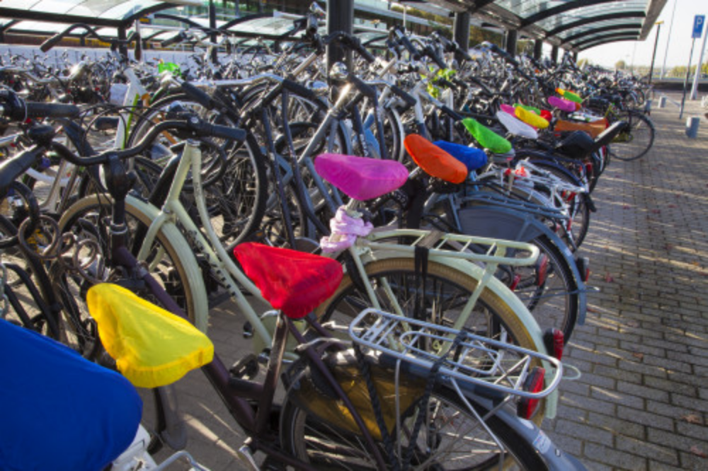BikeSeat polyester fietszadelhoes