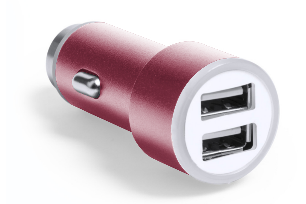 AluDual USB carcharger