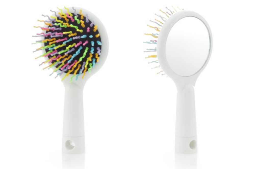 Nagano haarborstel met spiegel