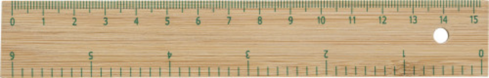 BambooRuler liniaal (15 cm)