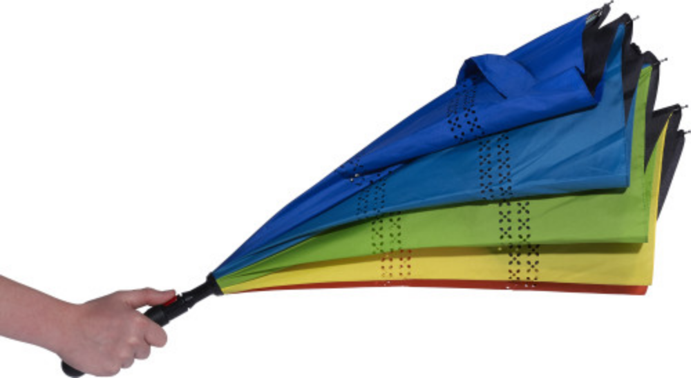 ReversibleRainbow automatische paraplu (Ø 112 cm)