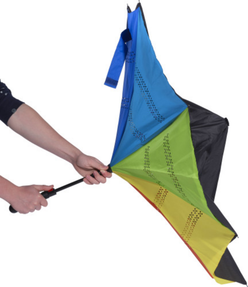 ReversibleRainbow automatische paraplu (Ø 112 cm)