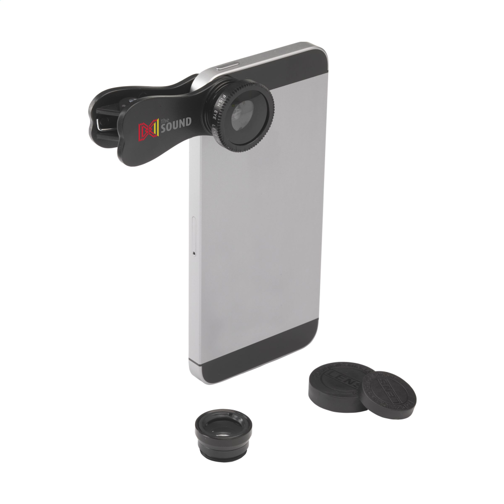 ClipOn 3-in-1 camera lenzenset