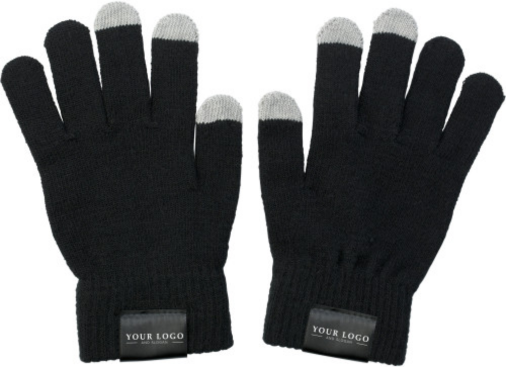 TouchGloves handschoenen met label