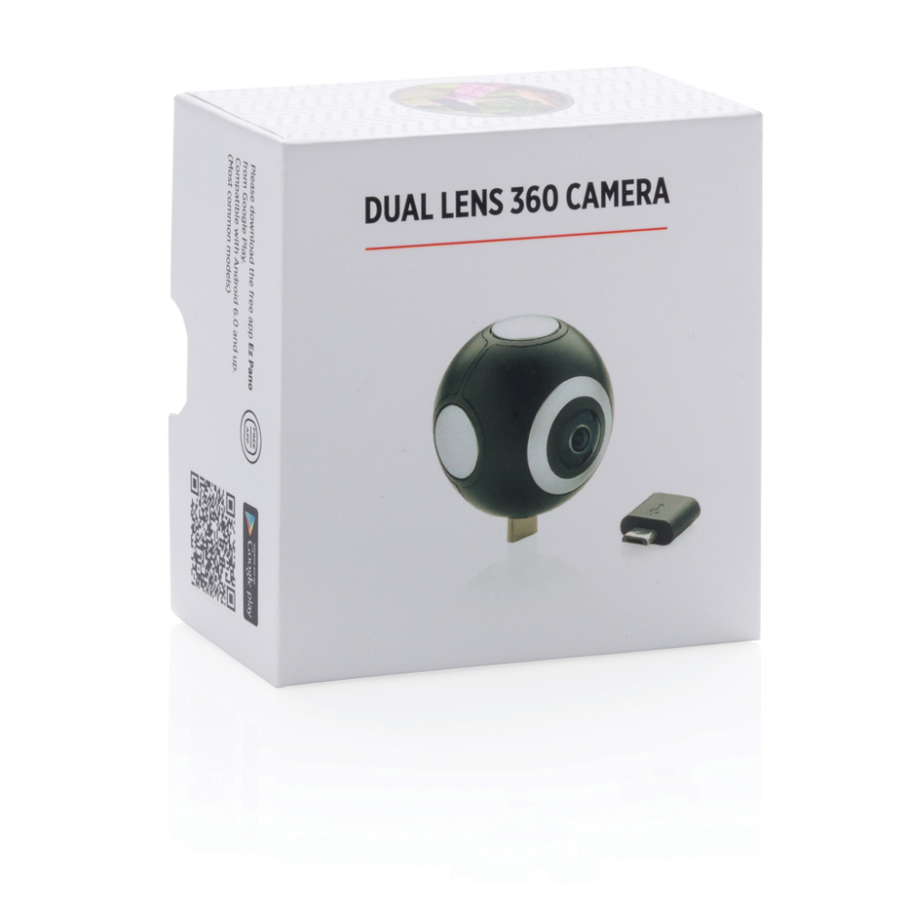 DualLens 360° camera