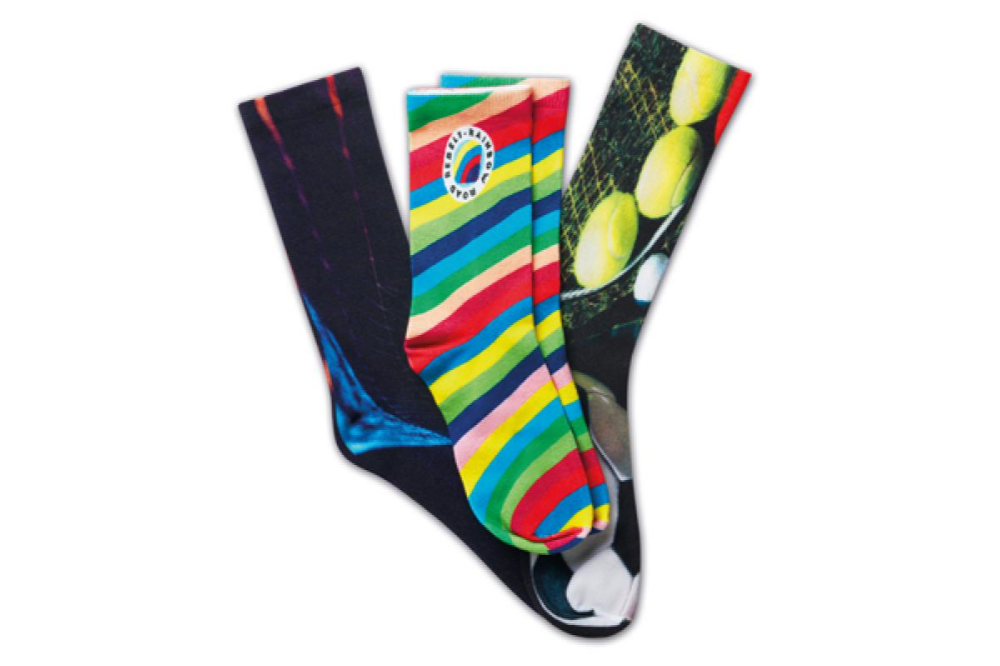 Custom polyester sokken