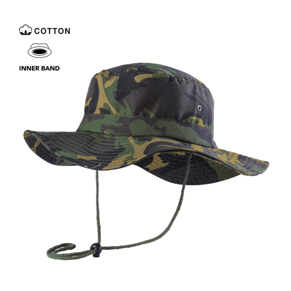 Camouflage hoed