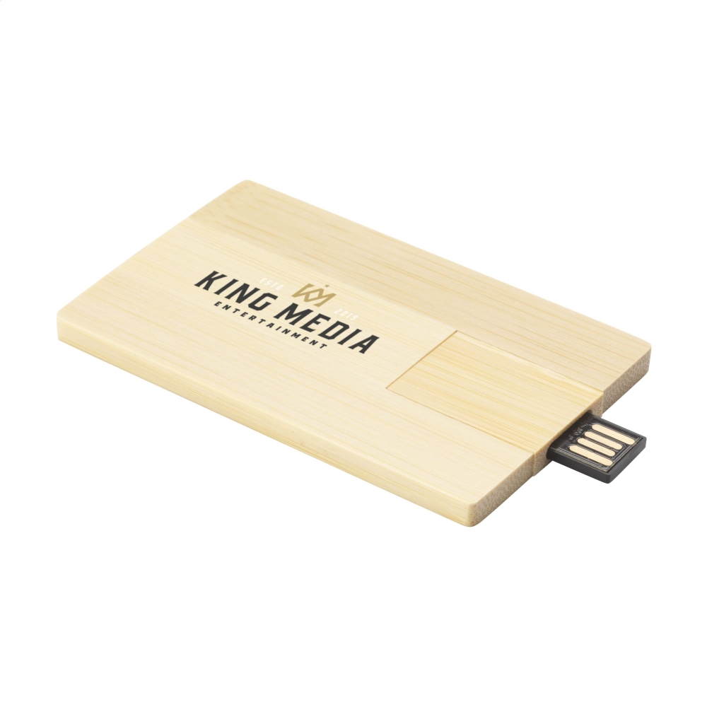 CreditCard USB Bamboo
