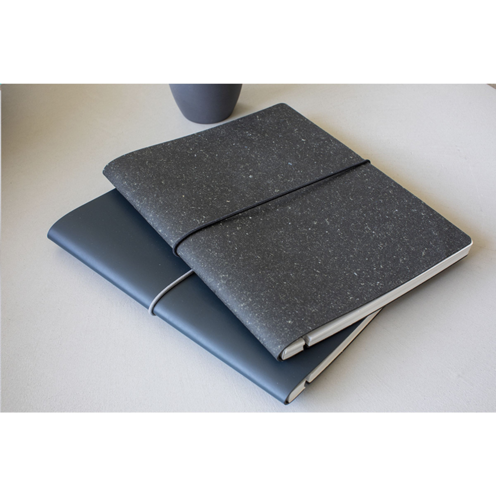 Riff Recycled leather Notebook A5 notitieboek