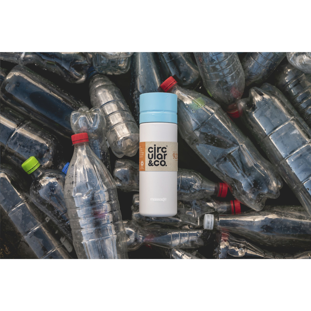 Djenga Circular Reusable Bottle waterfles