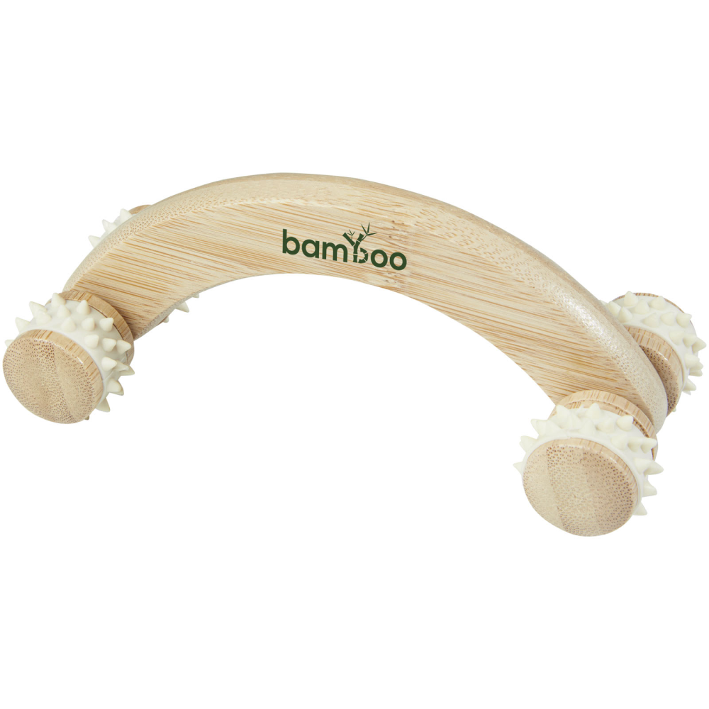 Lanat massageapparaat van bamboe