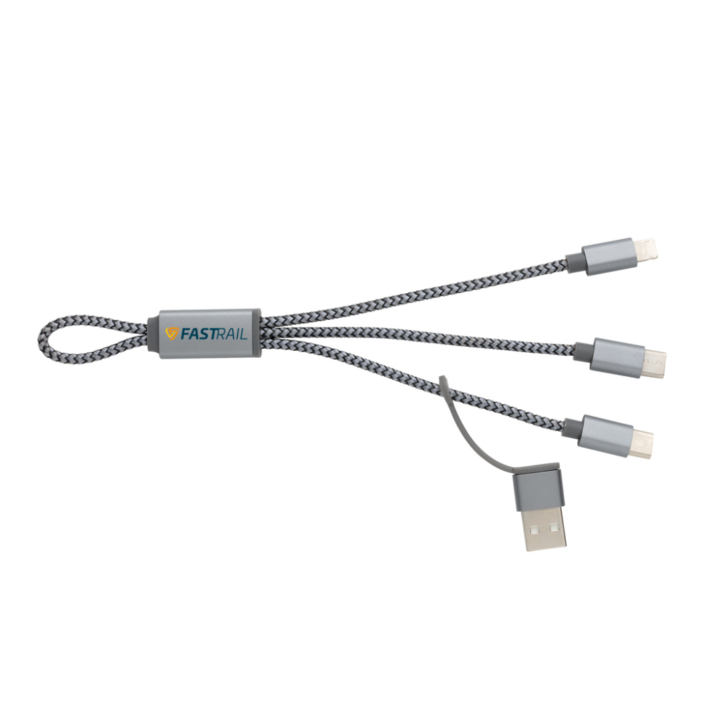 Altuks 3-in-1 gevlochten mini-kabel