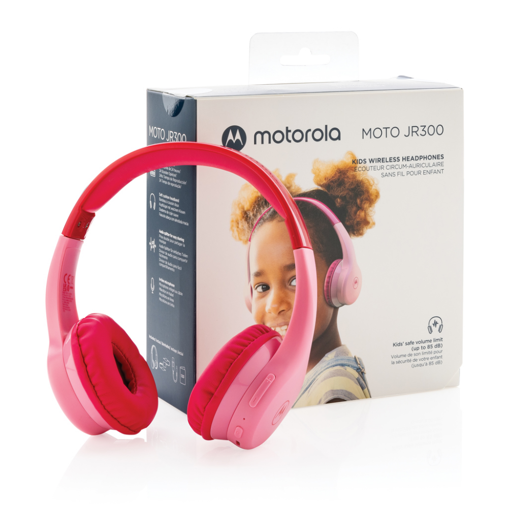 Motorola JR 300 kids wireless safety hoofdtelefoon