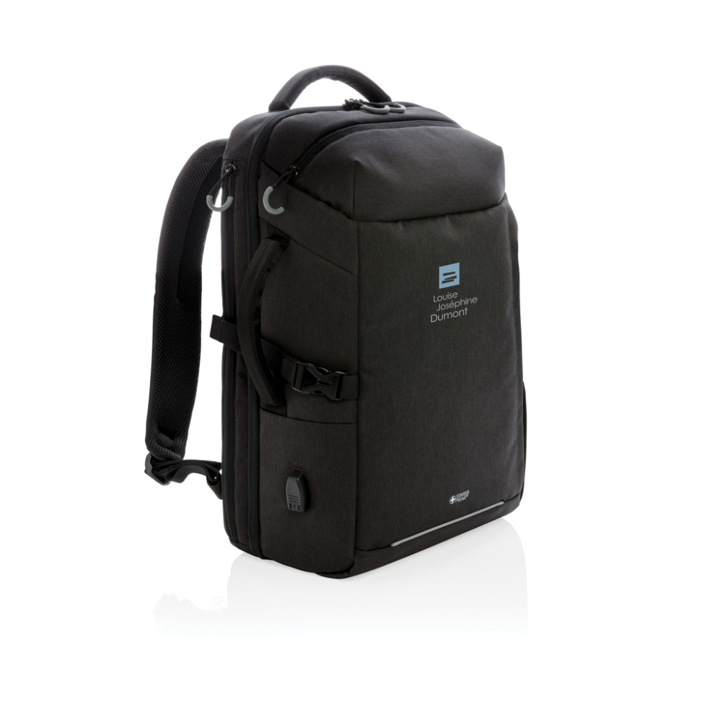 Swiss Peak XXL business & travel backpack met RFID en USB