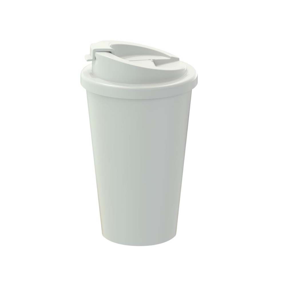 GoodCups Koffiemok PP/Wit (0,35 L)