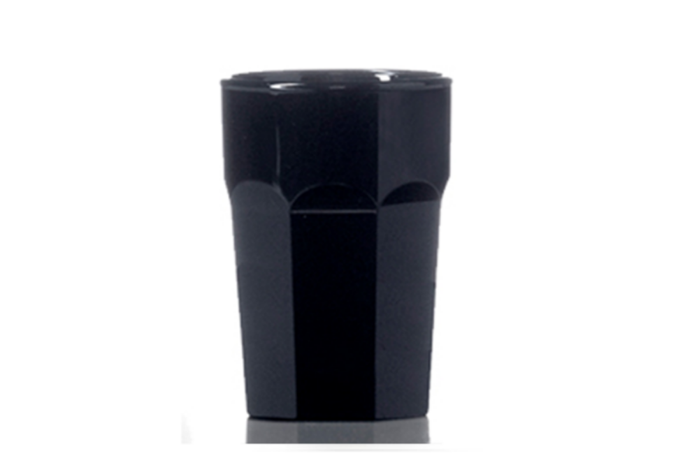 Shotglas 2.5 cl zwart