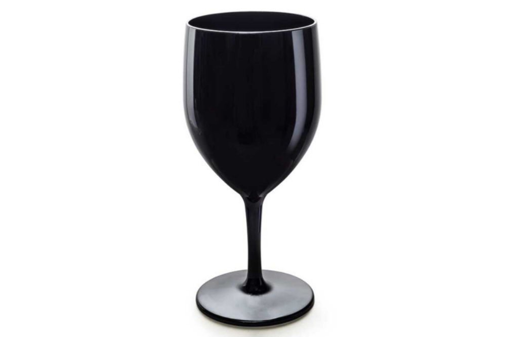 Wijnglas 27 cl zwart