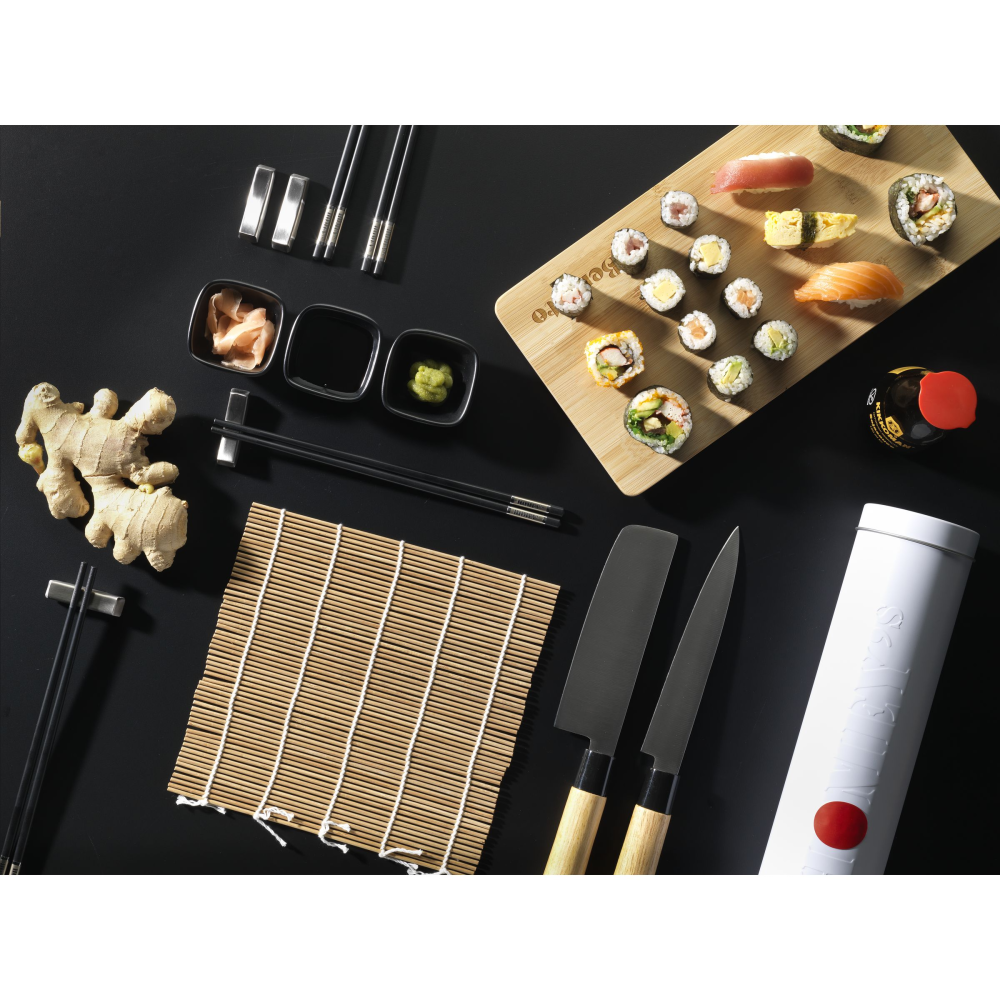 Sashimi Bamboo Sushi Tray geschenkset