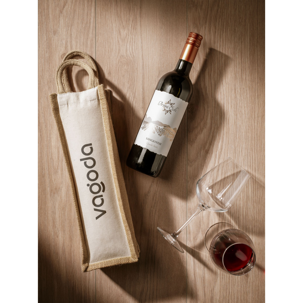 Lubo Canvas Wine Bag wijntas