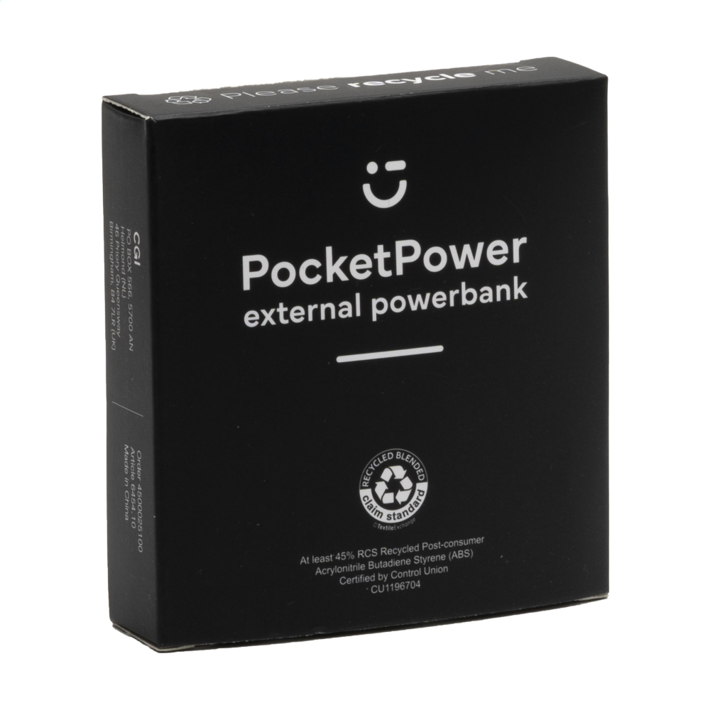 PocketPower 5000 Powerbank externe oplader
