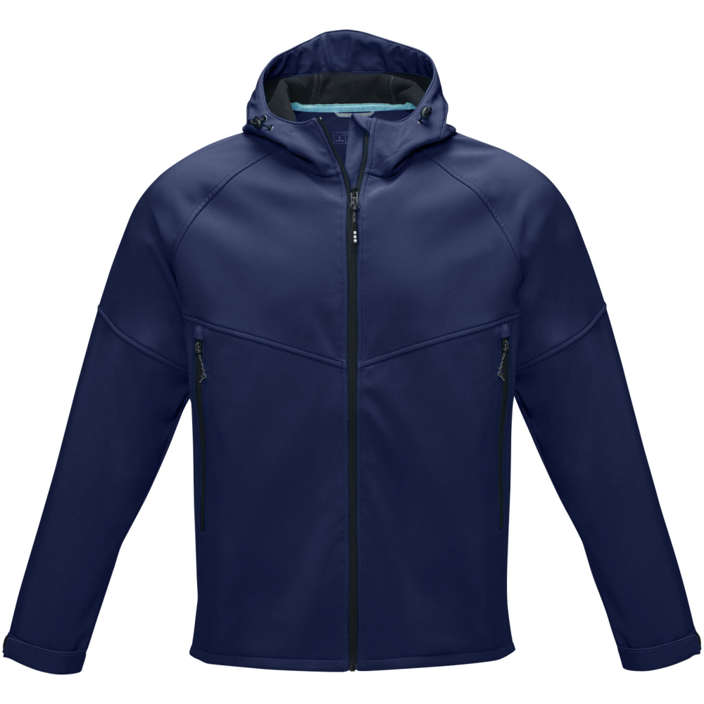 Coltan heren GRS-gerecycled softshell jack