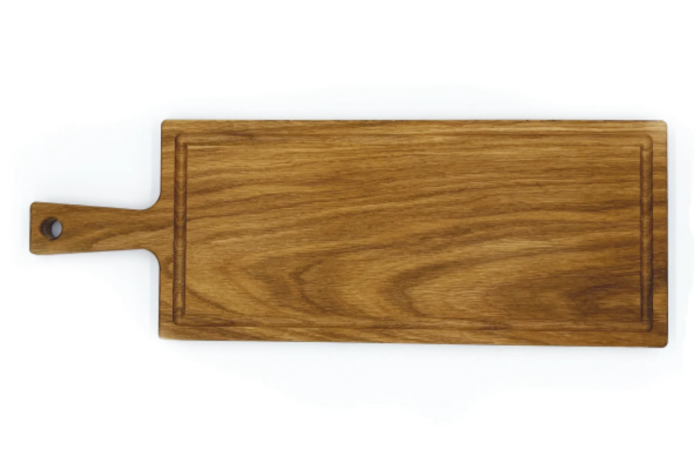 Serveerplank Eikenhout Met Handvat (48 x 17 cm)