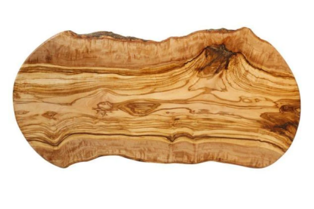 Serveerplank olijfhout ovaal (30-35 cm)