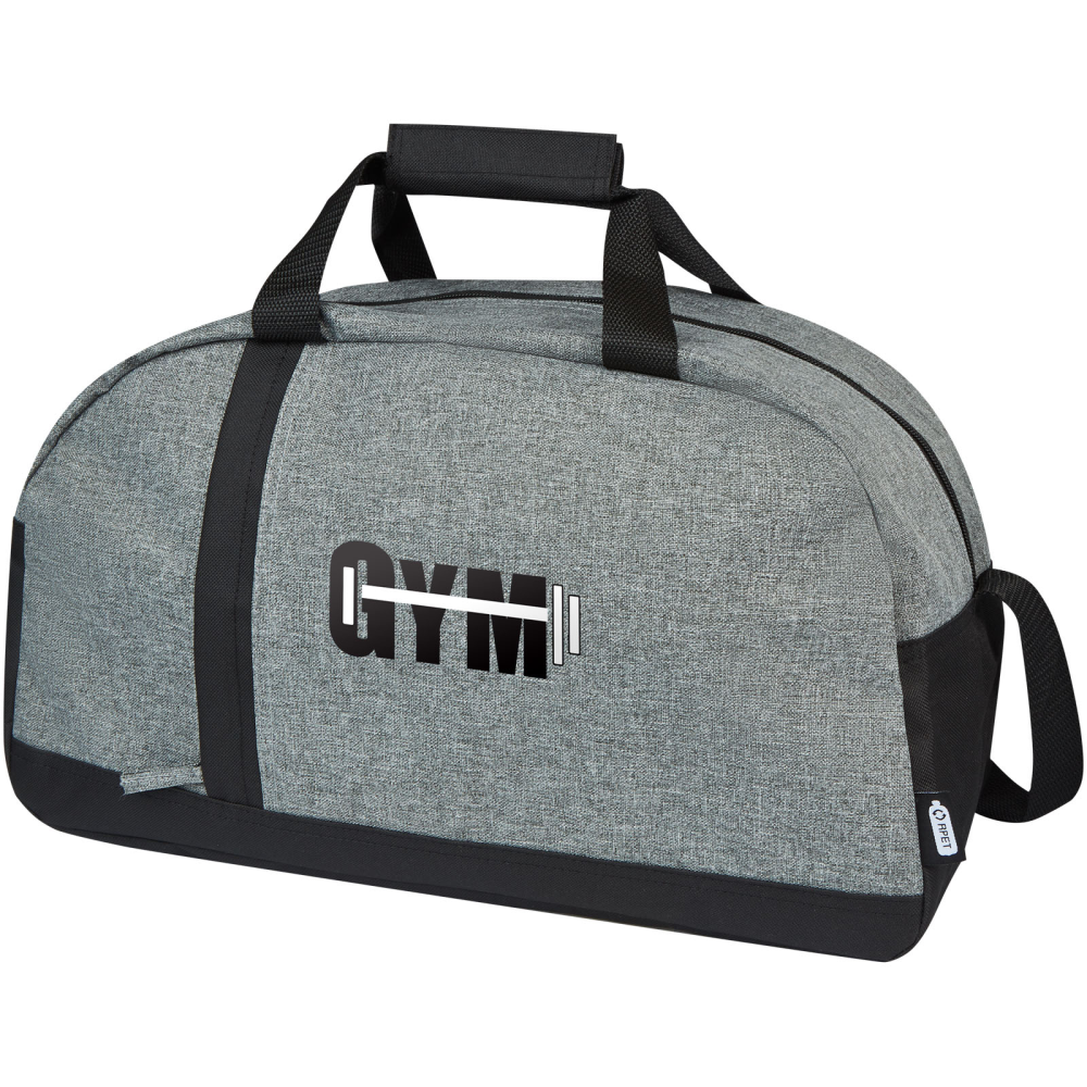 Reclaim GRS gerecyclede Tweekleurige duffelbag (21 L)