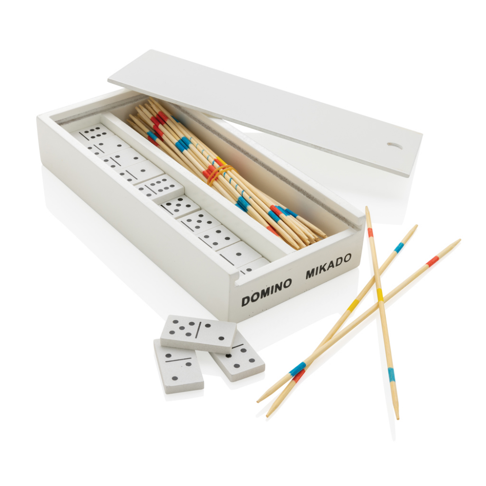 FSC® Deluxe mikado/domino in houten doos