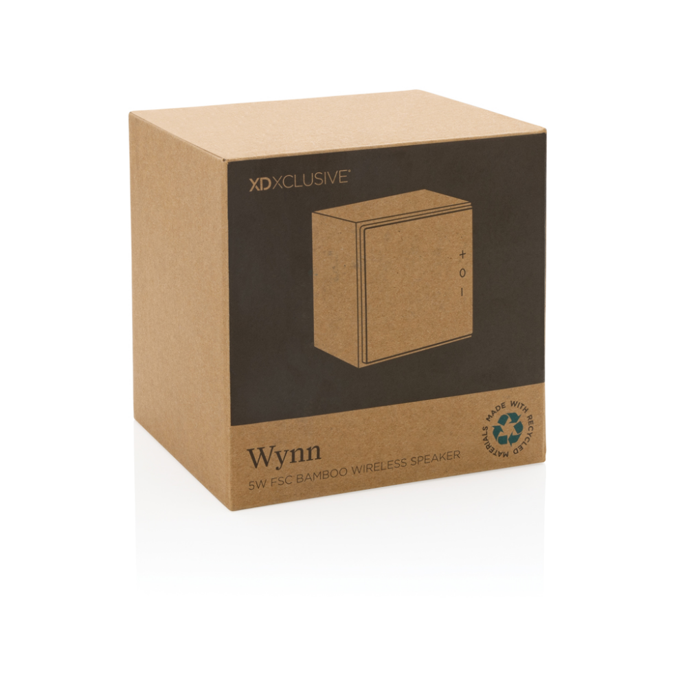Wynn 5W FSC® bamboe draadloze luidspreker