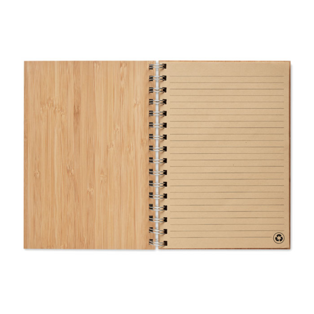 A5 notitieboekje van bamboe Grosvenor