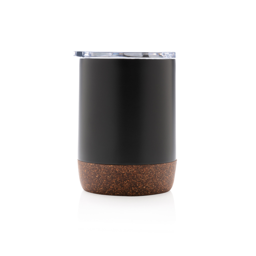 RCS gerecycled roestvrijstalen koffiebeker met kurk