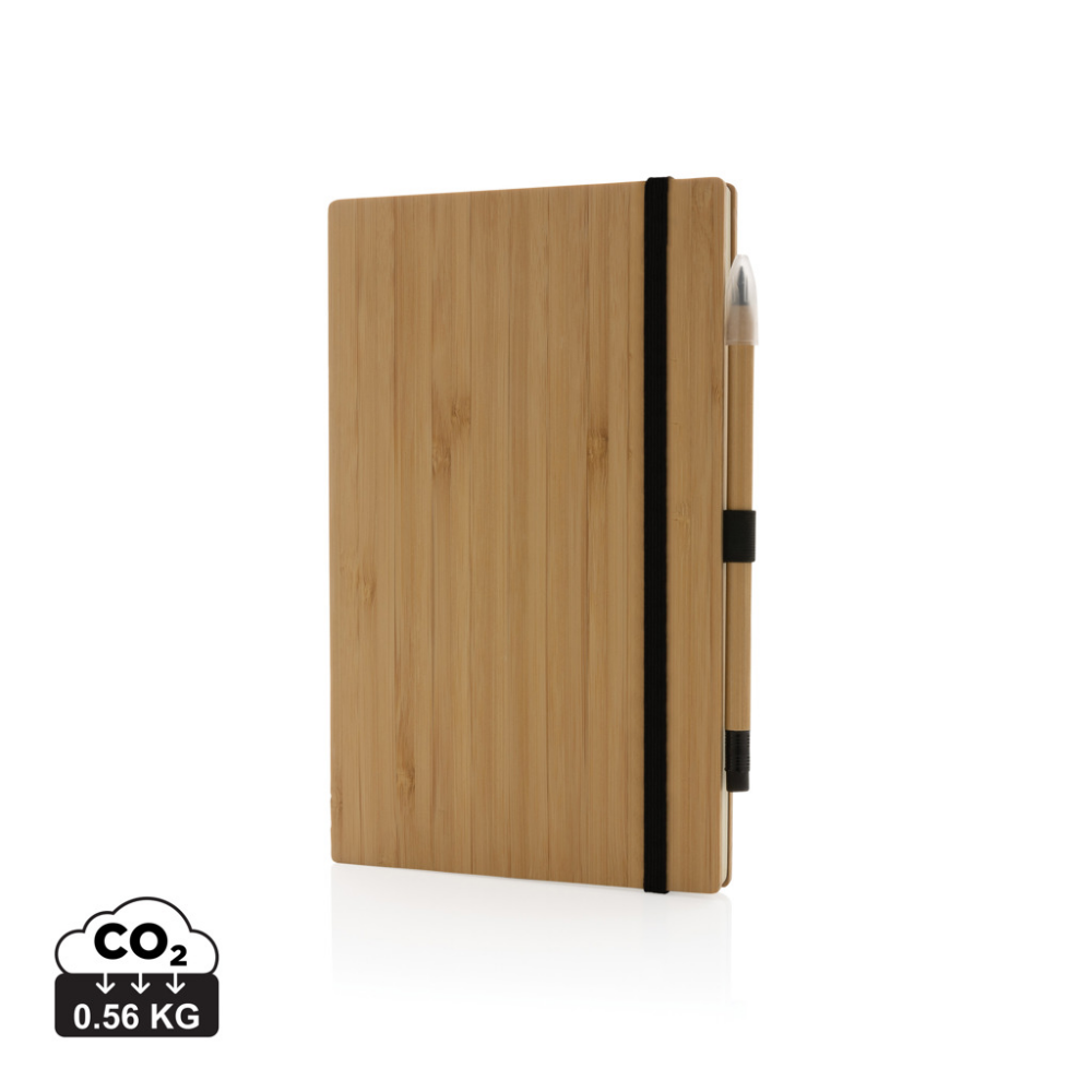 FSC® bamboe notitieboek en inifity potloodset