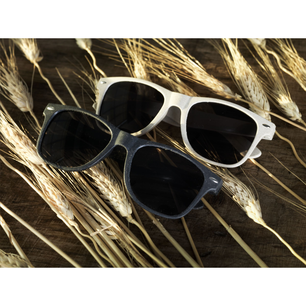 Split Eco Wheatstraw tarwestro zonnebril
