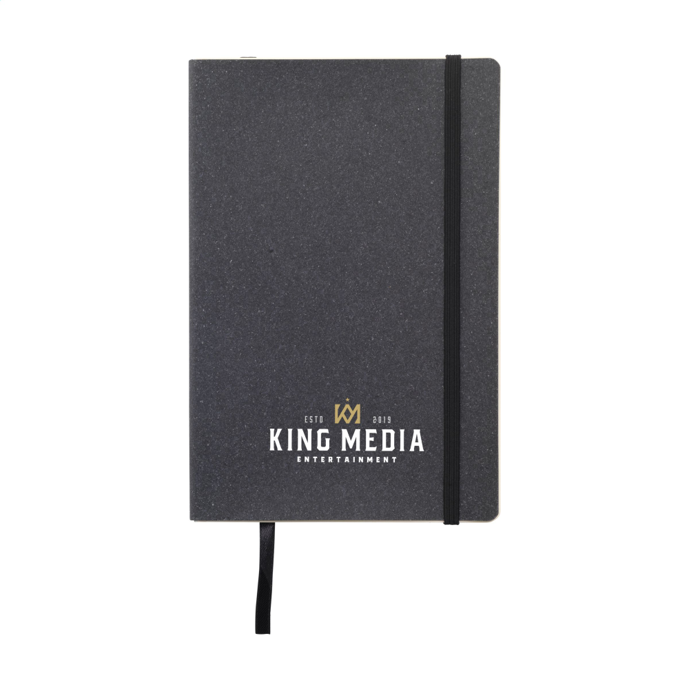 Berner Recycled Leather Notebook A5 notitieboek