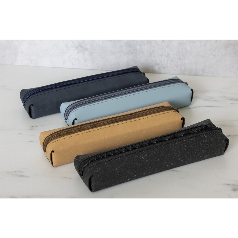 Claire Eco Recycled Leather Pencil Case etui